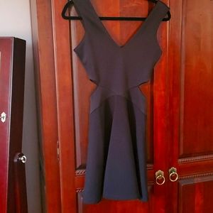 Sleeveless black dress